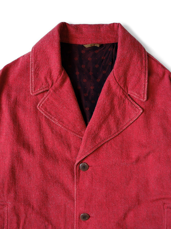 Kapital twill aged wool cavalier coat - HARUYAMA