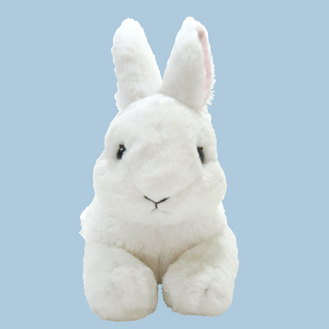Knee Rabbit Plush Toy White S Size P-3782