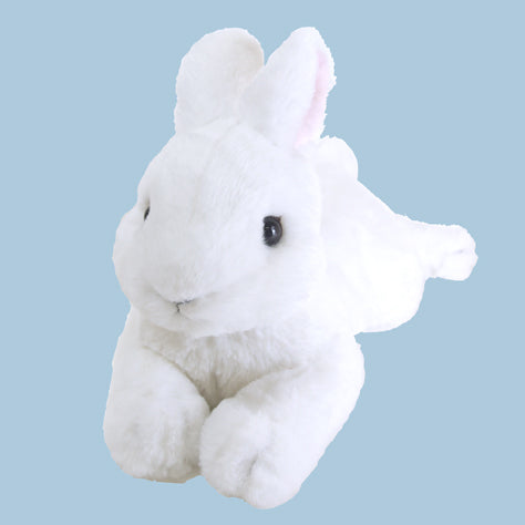 Knee Rabbit Plush Toy White S Size P-3782