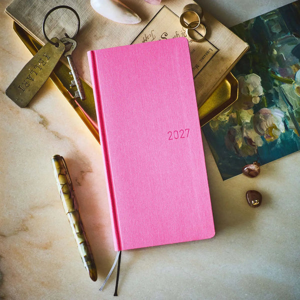 Hobonichi Techo 2027 Weeks MEGA Pink Sapphire Planner