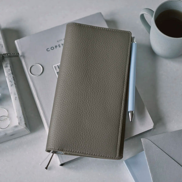 Hobonichi Techo 2027 Tait Gray & Light Blue Weeks Cover