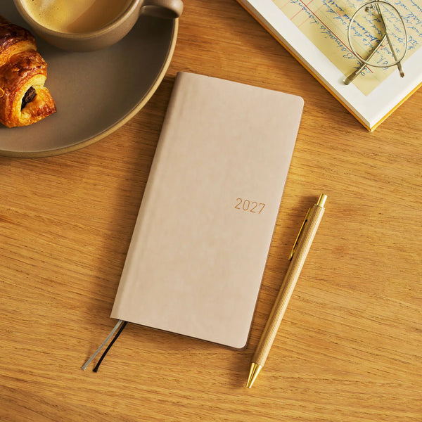 Hobonichi Techo 2027 Weeks Cafe au Lait Planner