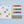 Load image into Gallery viewer, Hobonichi Techo 2027 TSUKI no IRO Film Sticky Notes Tile 12 Colors
