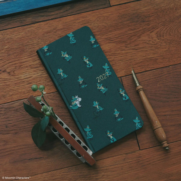 Moomin Hobonichi "A Day with Snufkin" 2027 Weeks Planner – Japanese English Edition