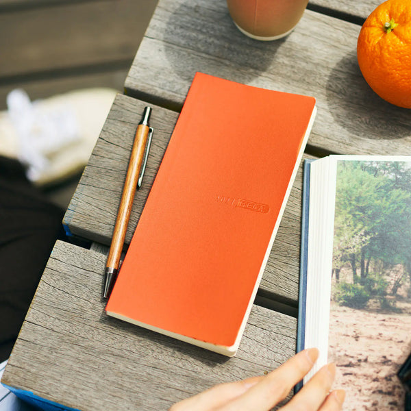 Hobonichi Techo 2027 Weeks MEGA Mandarin Orange Planner