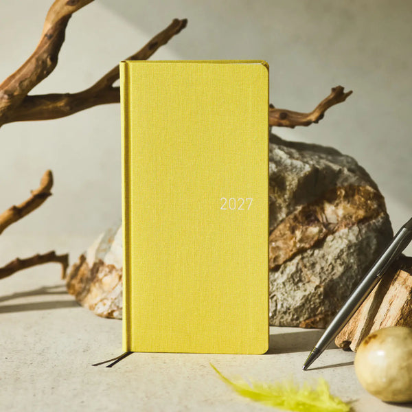 Hobonichi Techo 2027 Weeks MEGA Canary Yellow Planner