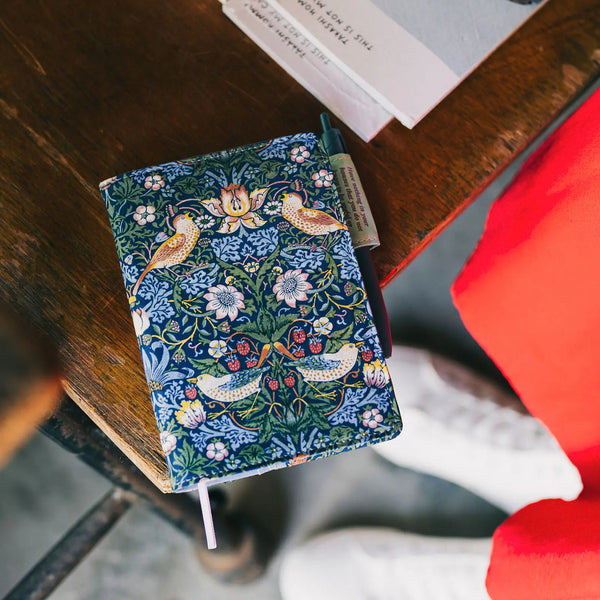 Hobonichi Techo 2027 V&A Series Strawberry Thief A6 Original Planner Cover William Morris