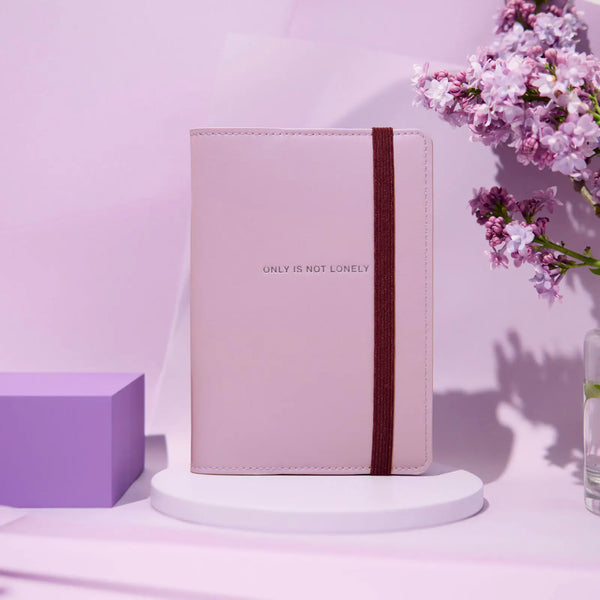 Hobonichi Techo 2027 ONLY IS NOT LONELY Lilac A6 Planner Cover