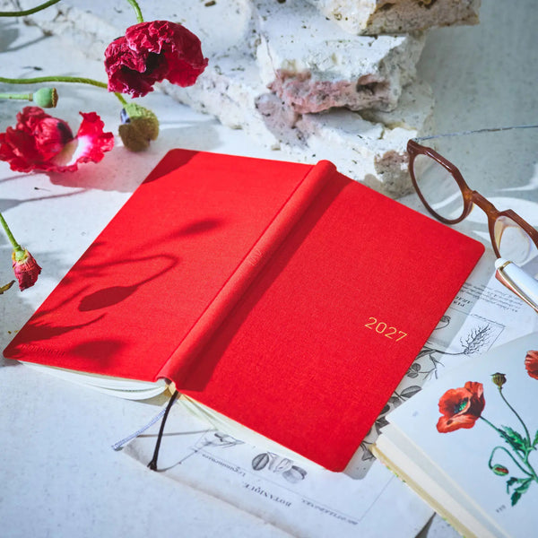 Hobonichi Techo 2027 Weeks Poppy Red Planner
