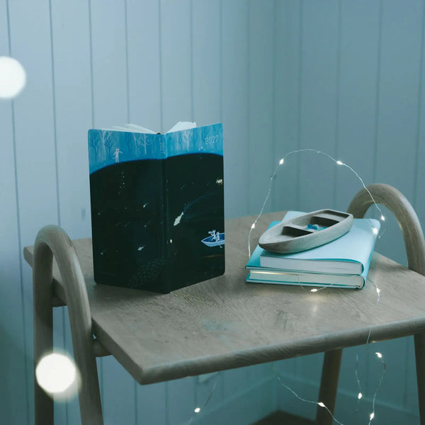 Hobonichi Techo 2027 Weeks Blue Forest Meteor Shower Planner