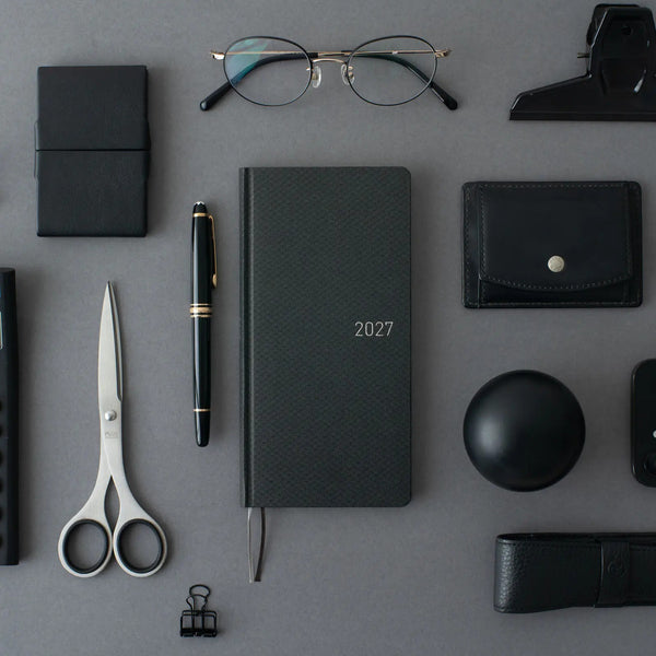 Hobonichi Techo 2027 Weeks Black Argyle Planner