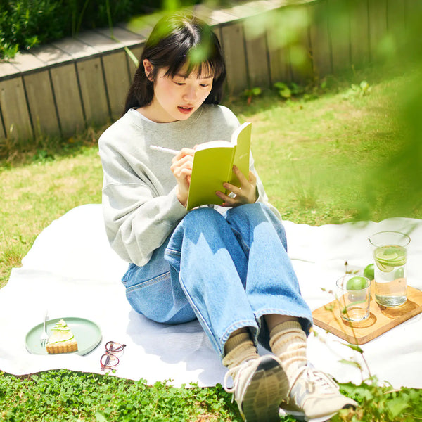 Hobonichi Techo 2027 Weeks MEGA Lime Green Planner