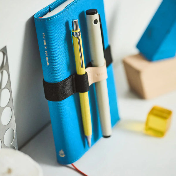 Hobonichi Techo 2027 Folio Ocean Blue A5 Cousin Planner Cover
