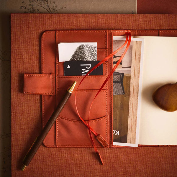 Hobonichi Techo Colors Bordeaux Terracotta Original A6 Cover 2027