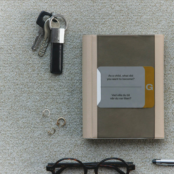 Hobonichi Techo 2027 Aileron Gray Cover Original Size A6 PVC Planner Cover with Snap Closure