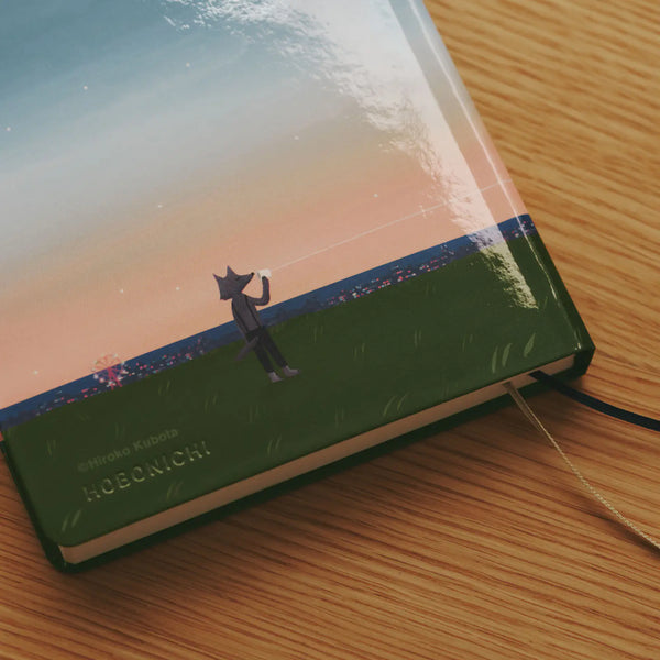 Hobonichi Techo 2027 Kubota Hiroko Until the Moon Is Full HON A6 Daily Planner