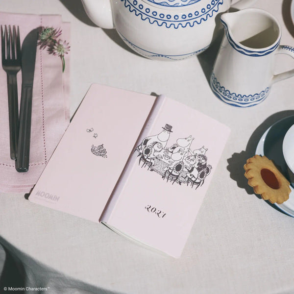 Moomin Hobonichi "Gather Around the Table" 2027 Weeks Planner – Japanese English Edition