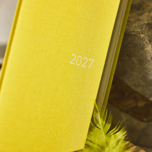 Hobonichi Techo 2027 Weeks MEGA Canary Yellow Planner