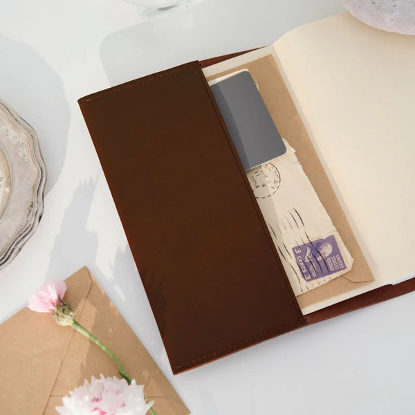 Hobonichi Techo GLOW CHIANTI Original A6 Leather Cover