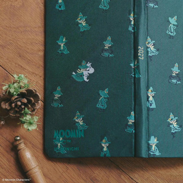 Moomin Hobonichi "A Day with Snufkin" 2027 Weeks Planner – Japanese English Edition