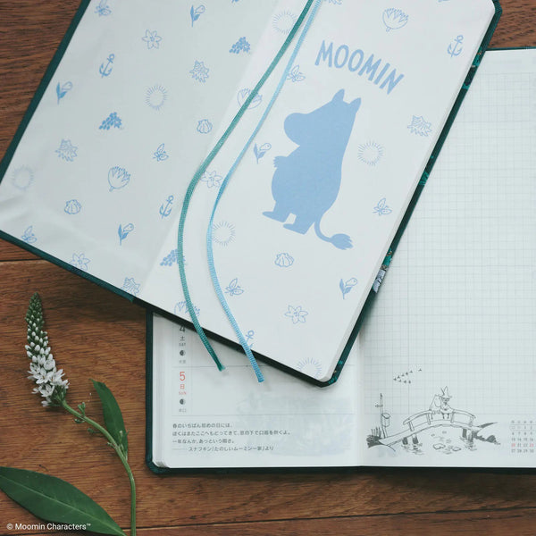 Moomin Hobonichi "A Day with Snufkin" 2027 Weeks Planner – Japanese English Edition