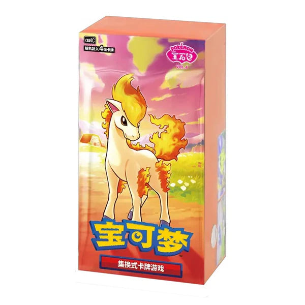 Pokemon Card Game Gem Pack Vol.4 Booster Box Chinese Edition