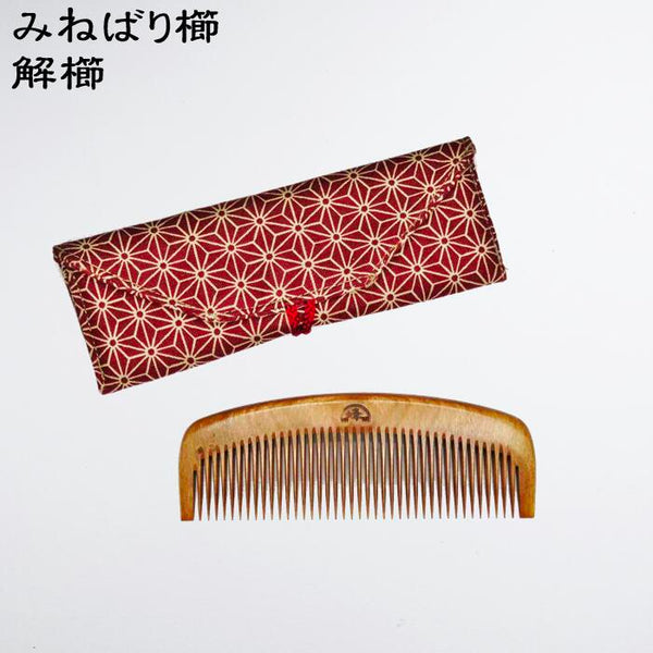 Japanese Handmade Wooden Hair Comb