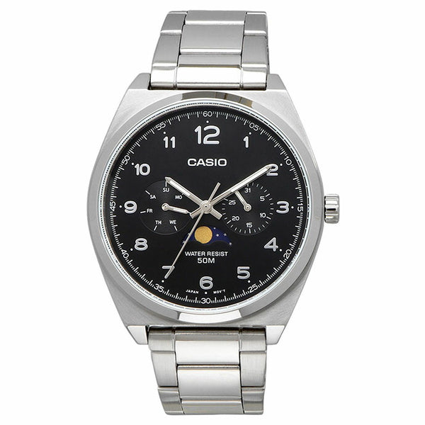 CASIO MTP-M300D-1AV Moon Phase Analog Watch