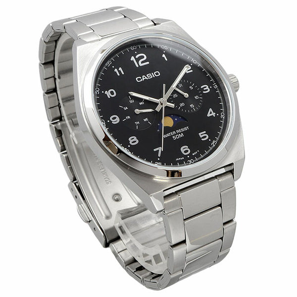 CASIO MTP-M300D-1AV Moon Phase Analog Watch