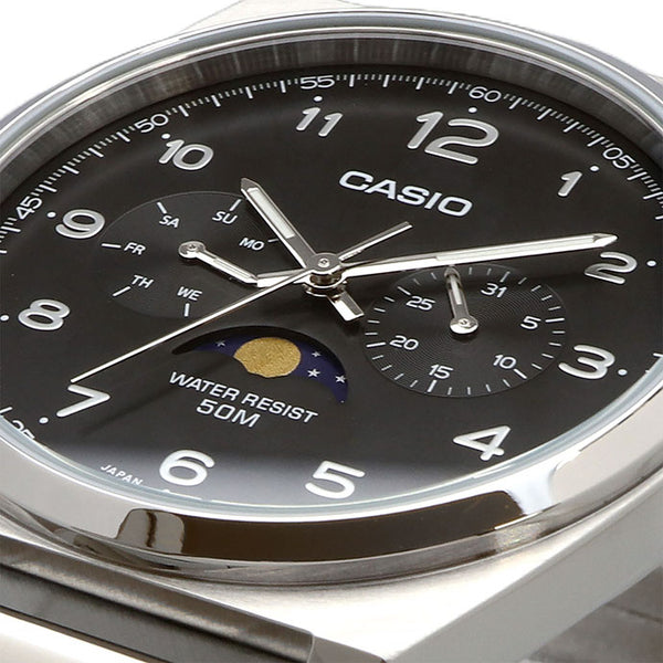 CASIO MTP-M300D-1AV Moon Phase Analog Watch