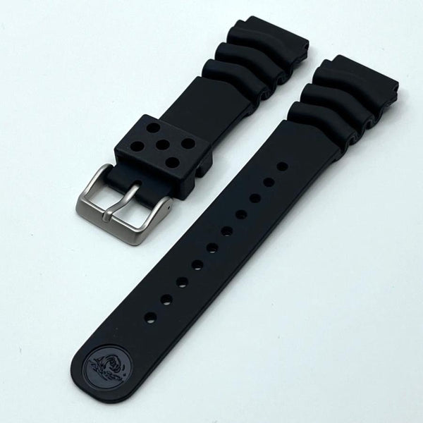 SEIKO Rubber Watch Belt Urethane Band DAL0BP 22 mm