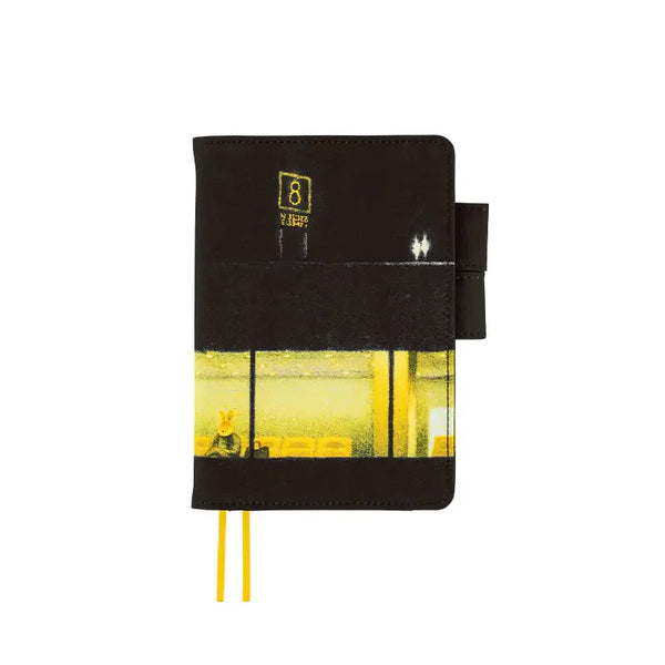Hobonichi Techo 2027 Akiko Miyakoshi An Airport at Night A6 Planner Cover