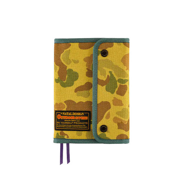 Hobonichi Techo 2027 NATAL DESIGN Hello New Day Camo A6 Planner Cover