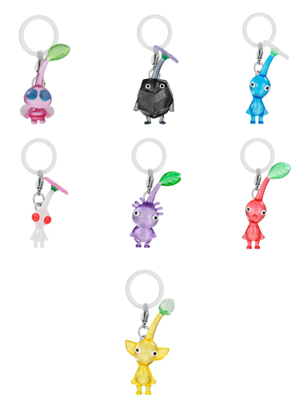 Pikmin Character Marker Accessories Full Set (7 Pieces)