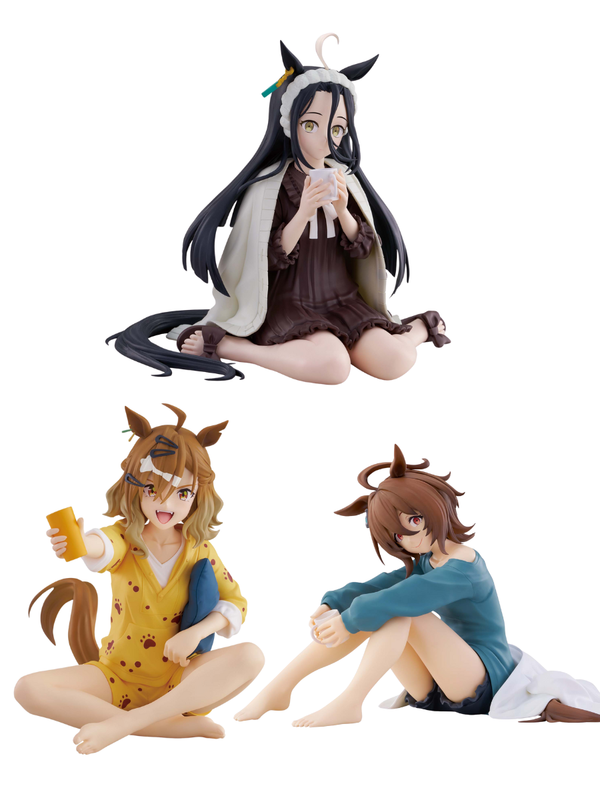 Uma Musume Relax Time 3-Piece Set Figures