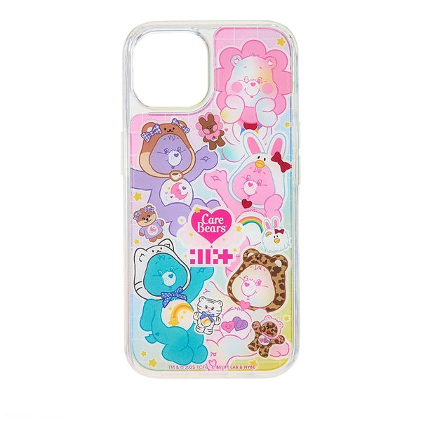 Care Bears × ILLIT Hybrid Phone Case for iPhone 15 Cover