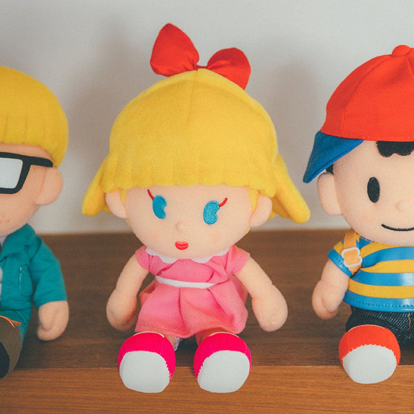 Hobonichi MOTHER2 Plush Doll – Ness, Paula, Jeff, or Poo