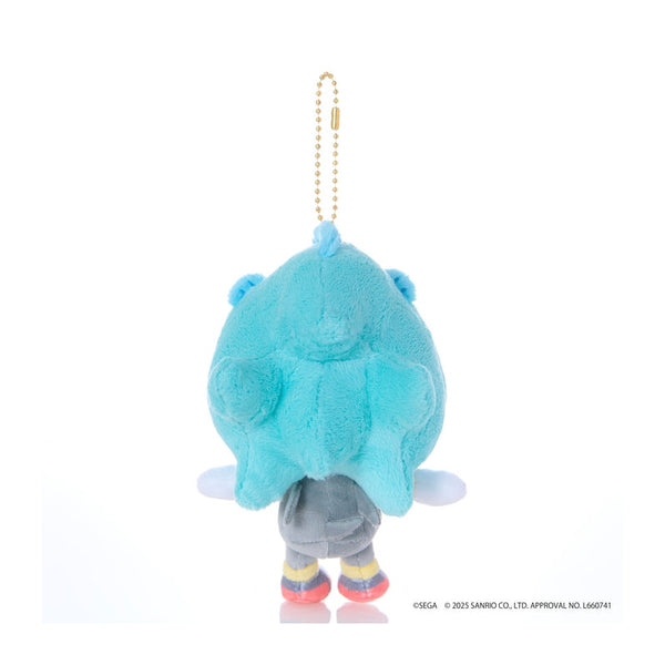 Sonic & Friends × Sanrio Characters Mascot Shadow × Hangyodon Plush Keychain--【Pre-order】