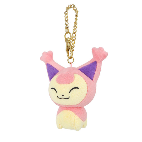 San-Ei Pokémon All Star Collection Skitty Plush Keychain