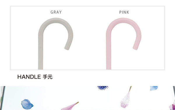 plantica×Wpc. Flower Shiny Plastic Umbrella