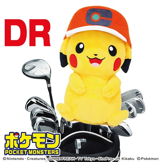 Pokemon Pikachu Golf Driver Headcover Cap Ver.