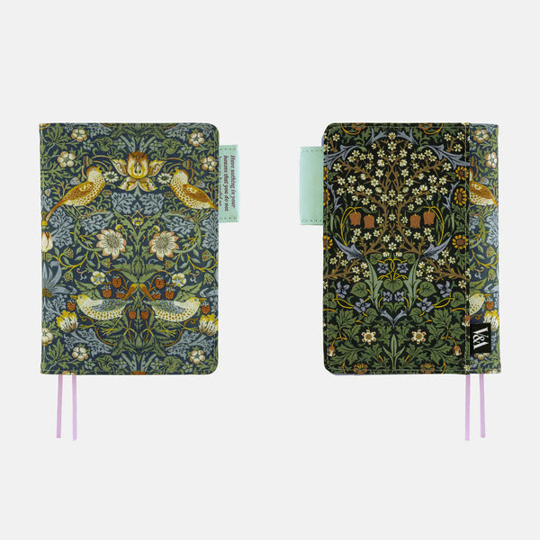 Hobonichi Techo 2027 V&A Series Strawberry Thief A6 Original Planner Cover William Morris