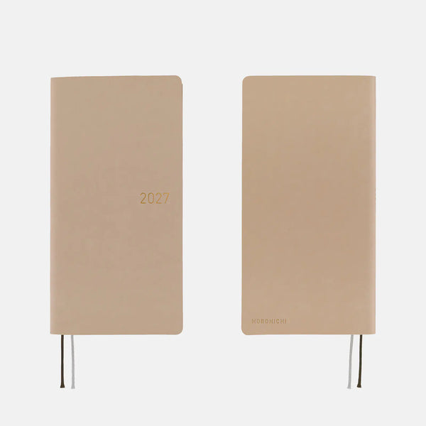 Hobonichi Techo 2027 Weeks Cafe au Lait Planner