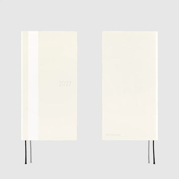 Hobonichi Techo 2027 Weeks White Line Ivory