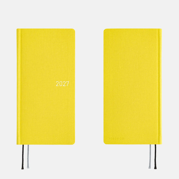 Hobonichi Techo 2027 Weeks Canary Yellow Planner