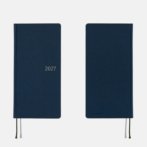 Hobonichi Techo 2027 Weeks Midnight Blue Planner