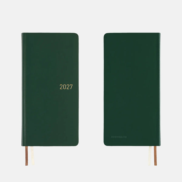 Hobonichi Techo 2027 Weeks Forest Green Planner