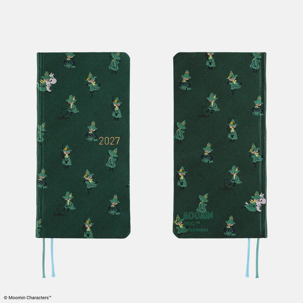Moomin Hobonichi "A Day with Snufkin" 2027 Weeks Planner – Japanese English Edition