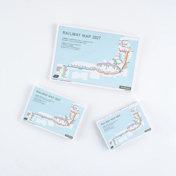 Hobonichi Techo Railway Map 2027