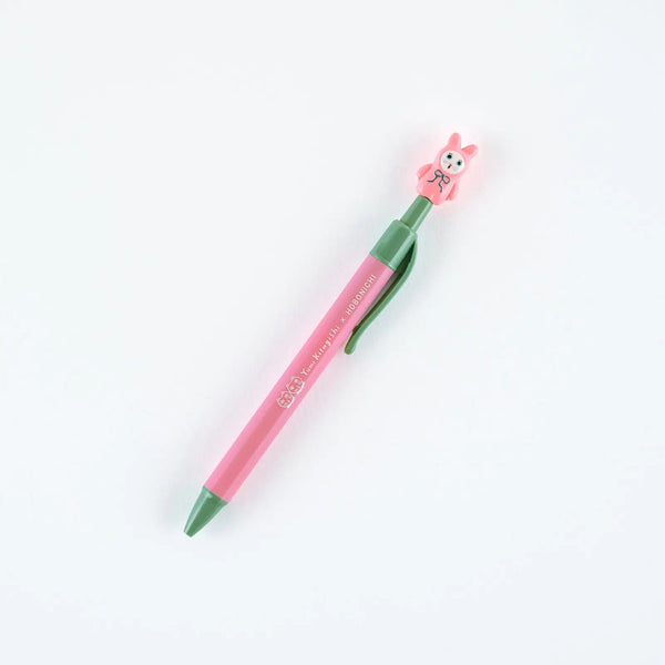 Yumi Kitagishi × Hobonichi Ballpoint Pen – White Cat in Rabbit Costume 0.5mm
